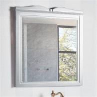 Зеркало для ванной Caprigo Borgo 80 bianco-grigio 33431-В177