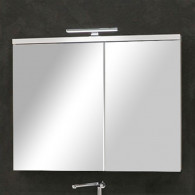 Зеркало-шкаф Акватон Брук 100 со светильником 1A200702BC010