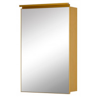 Зеркало-шкаф De Aqua Алюминиум 50 золото AL 501 050