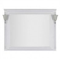 Зеркало для ванной Aquanet Паола 120 белое (181768)