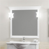 Зеркало для ванной Opadiris Риспекто 95 белое матовое Z0000012538