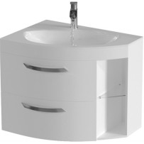 Тумба под раковину подвесная De Aqua Трио Люкс New 80 L