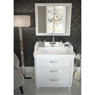 Мебель для ванной Kerama Marazzi Pompei 80 белая, с 3 ящиками