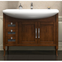 Тумба под раковину Opadiris Мираж 100 светлый орех