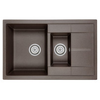 Мойка гранитная Seaman Eco Granite SGR-7802 Espresso 