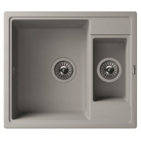 Мойка из мрамора Florentina Липси 580К грей 20.210.D0580.305