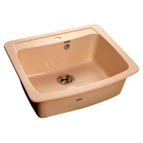 Мойка из мрамора GranFest Standart GF-S605 бежевый
