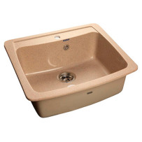 Мойка из мрамора GranFest Standart GF-S605 песочный