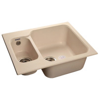 Мойка из мрамора GranFest Standart GF-S615K белый