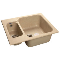 Мойка из мрамора GranFest Standart GF-S615K песочный