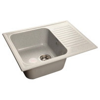 Мойка из мрамора GranFest Standart GF-S645L серый