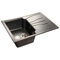 Мойка из мрамора GranFest Standart GF-S680L черный