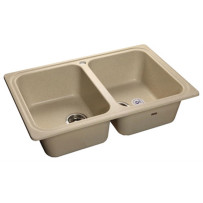 Мойка из мрамора GranFest Standart GF-S780K бежевый