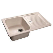 Мойка из мрамора GranFest Standart GF-S780L белый