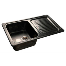 Мойка из мрамора GranFest Standart GF-S780L черный