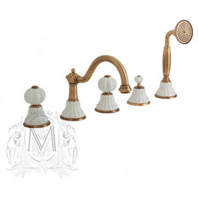 Смеситель Migliore Olivia ML.OLV-5880.Bi.Br для ванны