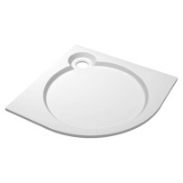 Душевой поддон Cezares TRAY-S-R-90-550-56-W радиальный