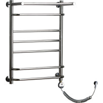 Полотенцесушитель электрический Тругор ЛЦ Идеал комби эл ТЭН 3 П 80x50, с полкой 