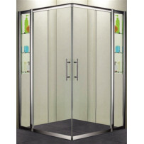 Душевой уголок RGW Hotel HO-312 130x130 см с полками