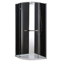 Душевой уголок Cezares Bergamo R1 100 Arco C Cr L IV