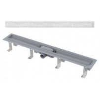 Душевой лоток AlcaPlast APZ8-Simple 950 с решеткой и опорами