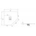 Душевой поддон RGW Stone Tray ST/T-0099W 90х90х2,5 с сифоном