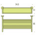 Полотенцедержатель Colombo Basic B2787