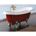 Акриловая ванна BelBagno BB04-ROS-CRM красная Акриловая ванна BelBagno BB04-ROS-CRM красная