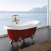 Акриловая ванна BelBagno BB04-ROS-CRM красная Акриловая ванна BelBagno BB04-ROS-CRM красная