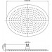 Верхний душ RGW Shower Panels SP-83-25