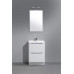 Тумба с раковиной BelBagno Ancona-N 60 bianco lucido напольная