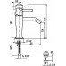 Смеситель Webert Opera moderna OE840102015 хром, для биде