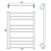 Полотенцесушитель электрический Grota Eco Classic 53x90