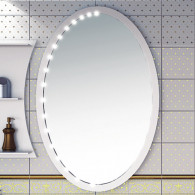 Зеркало для ванной Aquanet Опера / Сопрано 70 белое