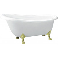Акриловая ванна BelBagno BB04-ORO