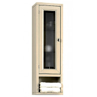 Шкаф для ванной Caprigo Альбион 240 Bianco Antico L (пенал)
