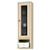 Шкаф для ванной Caprigo Альбион 240 Bianco Antico R (пенал)