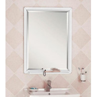 Зеркало для ванной Caprigo Джардин 60/70 Bianco Light Vintage