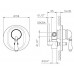 Смеситель Nicolazzi Signal 3460 CR 75