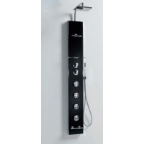 Душевая гидромассажная панель Novellini Aqua 1 Cascata 2 CASC2VM-H черный