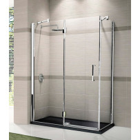 Душевая дверь Novellini Louvre 2P+F LOUVR2PF140S-1K