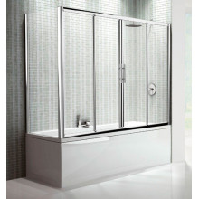 Шторка на ванну Novellini Lunes 2AV LUNES2AV176-3B