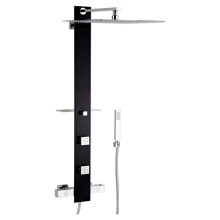 Душевая панель Valentin I-Deco black 525400 410 74