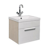 Тумба под раковину подвесная Aquanet Нота 50 белая