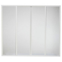 Шторка на ванну Bas Ахин Мальта Атланта Нептун Индика (4 ств. пластик)