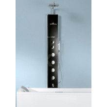 Душевая гидромассажная панель Novellini Aqua 1 Cascata 2 CASC2VME-H черный